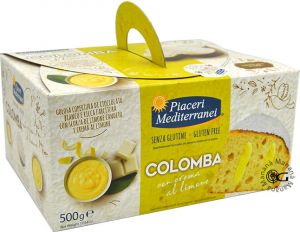 Piaceri Mediterranei Colomba con Crema al Limone 500 g.