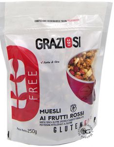 Laboratorio Graziosi Muesli ai Frutti Rossi 250 g.