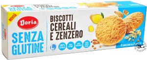 Doria Biscotti Cereali e Zenzero 150 g.