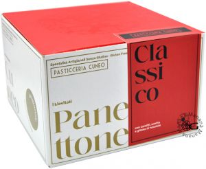 Pasticceria Cuneo Panettone Classico 400 g.