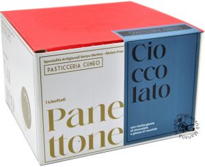 Pasticceria Cuneo Panettone con Gocce di Cioccolato 400 g.