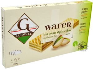 Guidolce Wafer al Pistacchio 4 X 45 g.