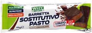 Why Nature Barretta Sostitutivo Pasto Gusto Cioccolato 60 g.