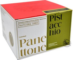 Pasticceria Cuneo Panettone Pistacchio 600 g.