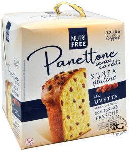 Nutrifree Panettone con Uvetta 600 g.