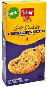 Schär Soft Cookies White Chocolate 210 g.
