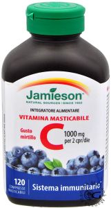 Jamieson Vitamina C Masticabile Mirtillo 120 CPR