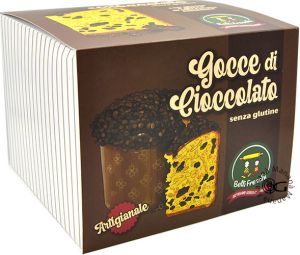 Belli Freschi Panettone con Gocce di Cioccolato 600 g.