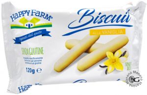 HappyFarm Biscuit alla Vaniglia 120 g. 